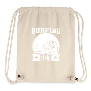 Surf Boy - Stanley/Stella Recycled Gym Bag - natural - Front