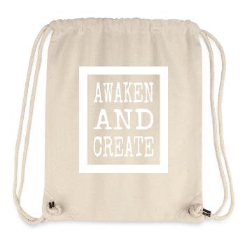 innovative ideas continuous innovation - Stanley/Stella recycelter Gym Bag - Naturweiß - Vorne