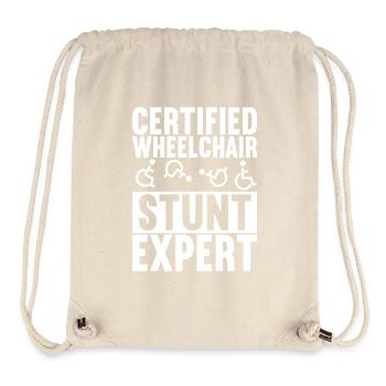 Wheelchair users Wheelchair - Stanley/Stella Recycled Gym Bag - natural - Front