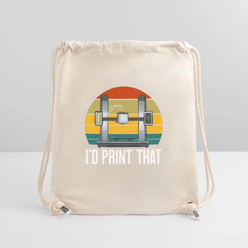 3D Printer 3D Printing Stanley/Stella Recycled Gym Bag
