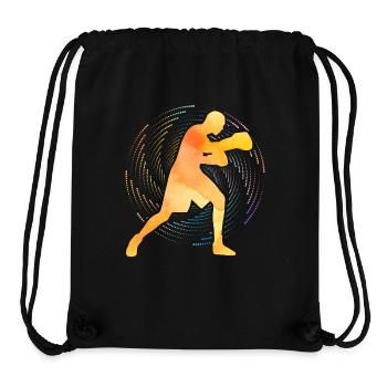 Boxen - Stanley/Stella recycelter Gym Bag - Schwarz - Vorne