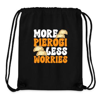 Polish Food Pierogi - Stanley/Stella Recycled Gym Bag - black - Front