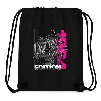 Édition limitée 1964 Édition limitée Football - Sac à cordon recyclé Stanley/Stella - noir - Devant