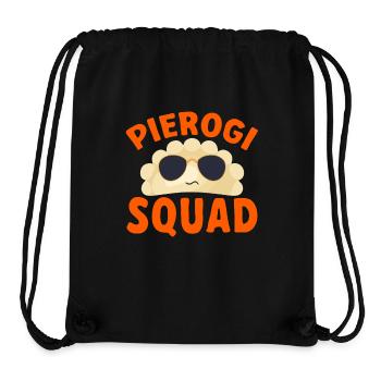 Polish Food Pierogi - Stanley/Stella Recycled Gym Bag - black - Front