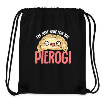 Polish Food Pierogi - Stanley/Stella Recycled Gym Bag - black - Front