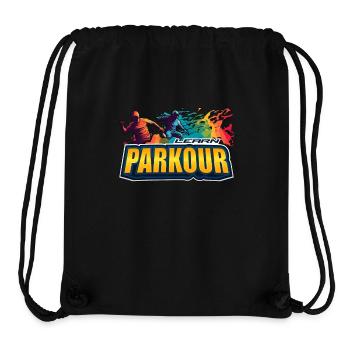 Parkour Apprendre le Parkour Freerunning Sport Extrême - Sac à cordon recyclé Stanley/Stella - noir - Devant