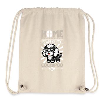 Home - Cockapoo - Stanley/Stella Recycled Gym Bag - natural - Front
