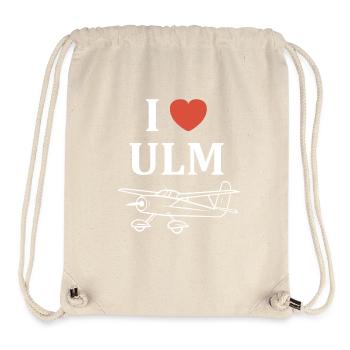 Ich liebe Ulm - Stanley/Stella recycelter Gym Bag - Naturweiß - Vorne