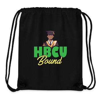 HBCU Bound Student Historically Black College - Stanley/Stella recycelter Gym Bag - Schwarz - Vorne