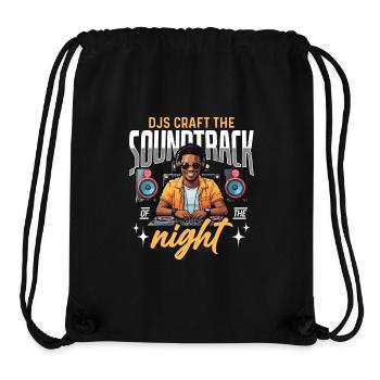 Disc Jockey DJs Craft The Soundtrack Music Lover - Stanley/Stella Recycled Gym Bag - black - Front