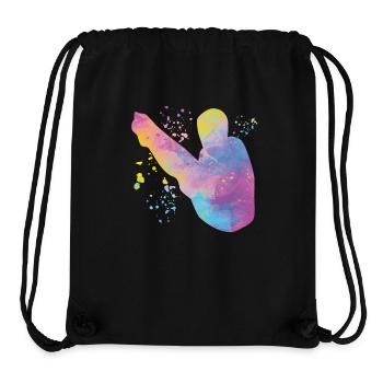 Diving, Synchronized Diving, Artistic Jumping - Stanley/Stella Recycled Gym Bag - black - Front