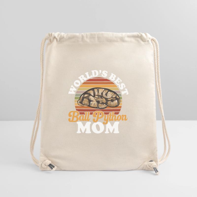 Ball Python Snake King Python Stanley/Stella Recycled Gym Bag