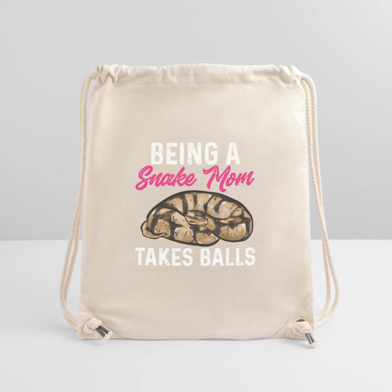 Ball Python Snake King Python Stanley/Stella Recycled Gym Bag