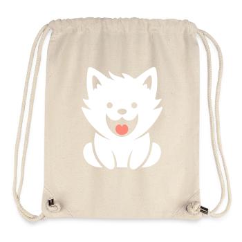 wolf - Stanley/Stella Recycled Gym Bag - natural - Front
