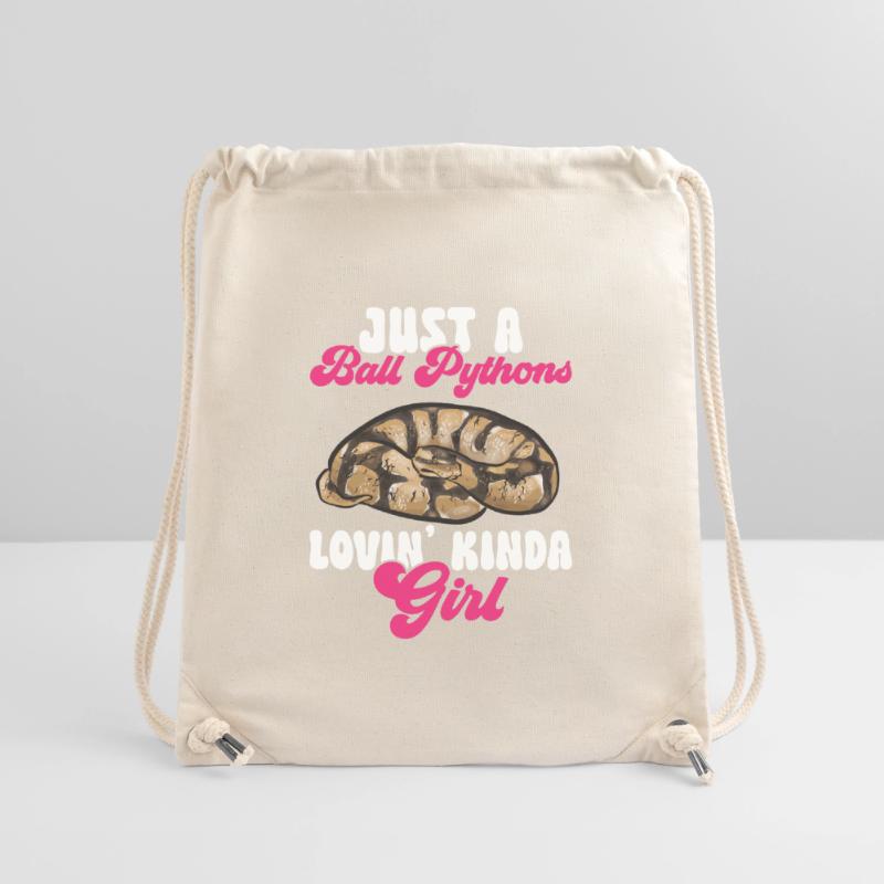 Ball Python Snake King Python Stanley/Stella Recycled Gym Bag