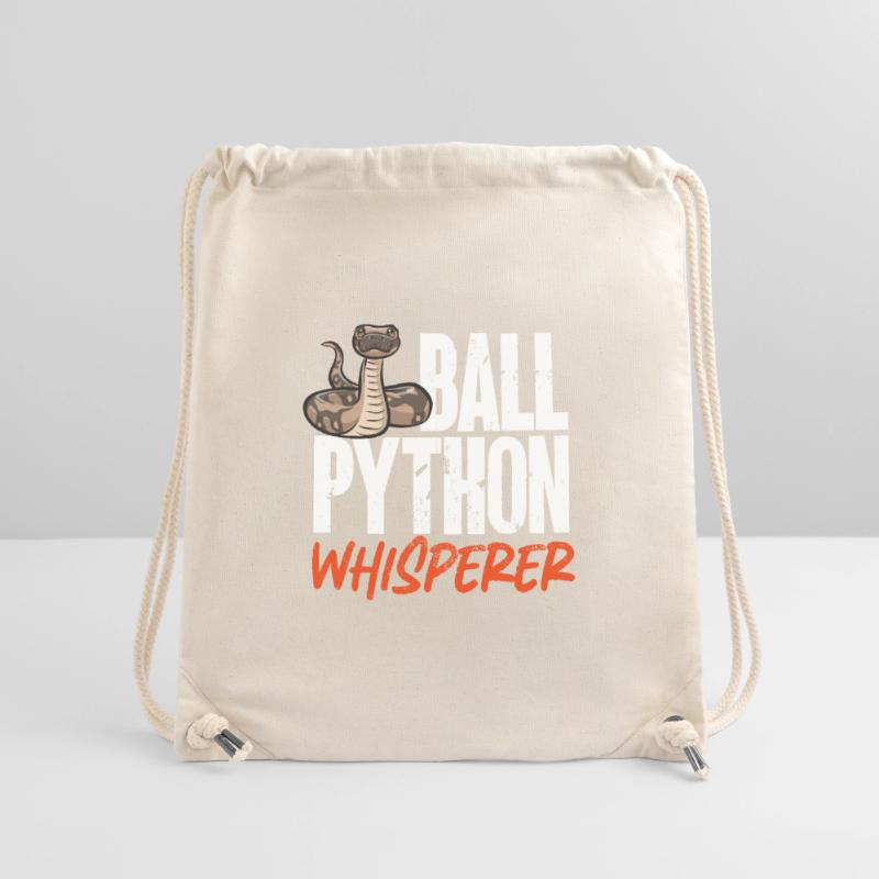 Ball Python Schlange Königspython Stanley/Stella recycelter Gym Bag