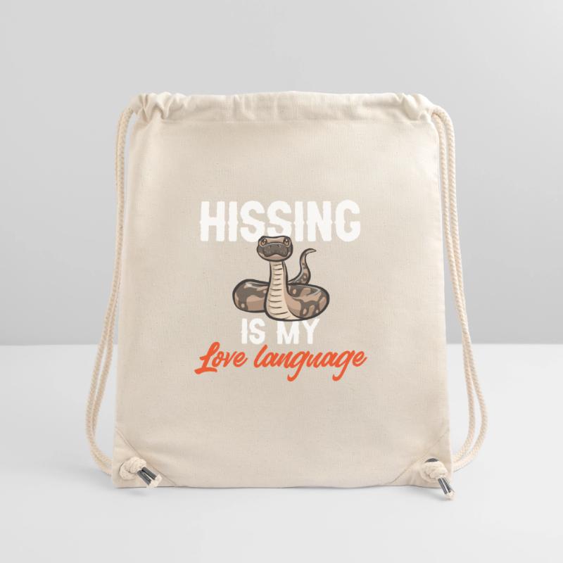 Ball Python Schlange Königspython Stanley/Stella recycelter Gym Bag