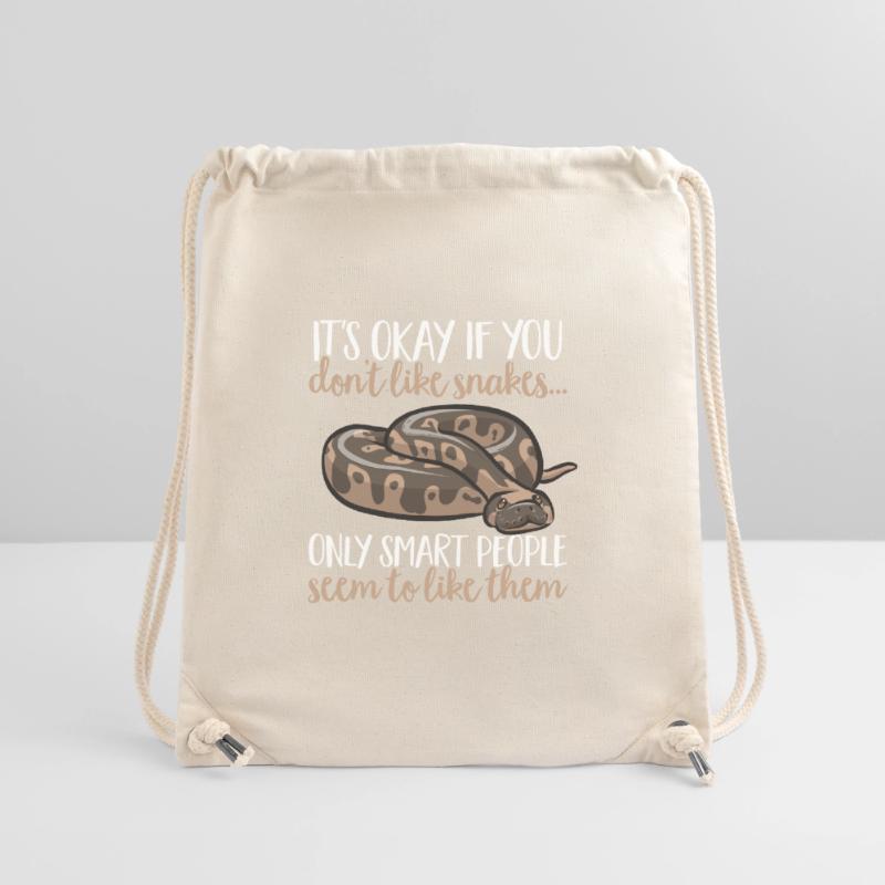 Ball Python Snake King Python Stanley/Stella Recycled Gym Bag