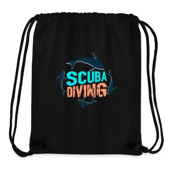 Haie tauchen Sharks Dive - Stanley/Stella Recycled Gym Bag - black - Front