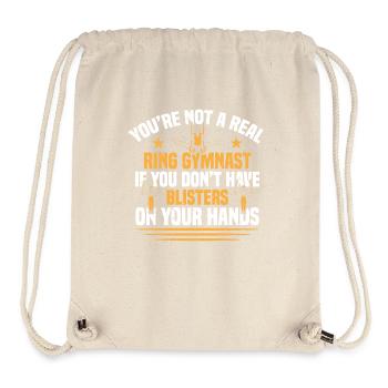 Ring Gymnastics 10 - Stanley/Stella Recycled Gym Bag - natural - Front