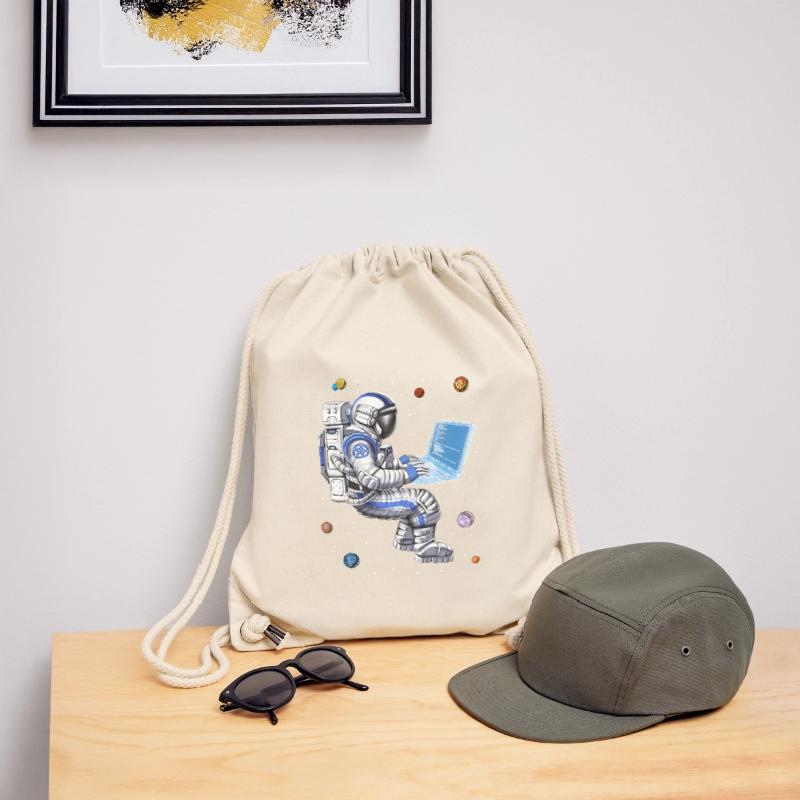 Space Astronaut Programmer Stanley/Stella Recycled Gym Bag