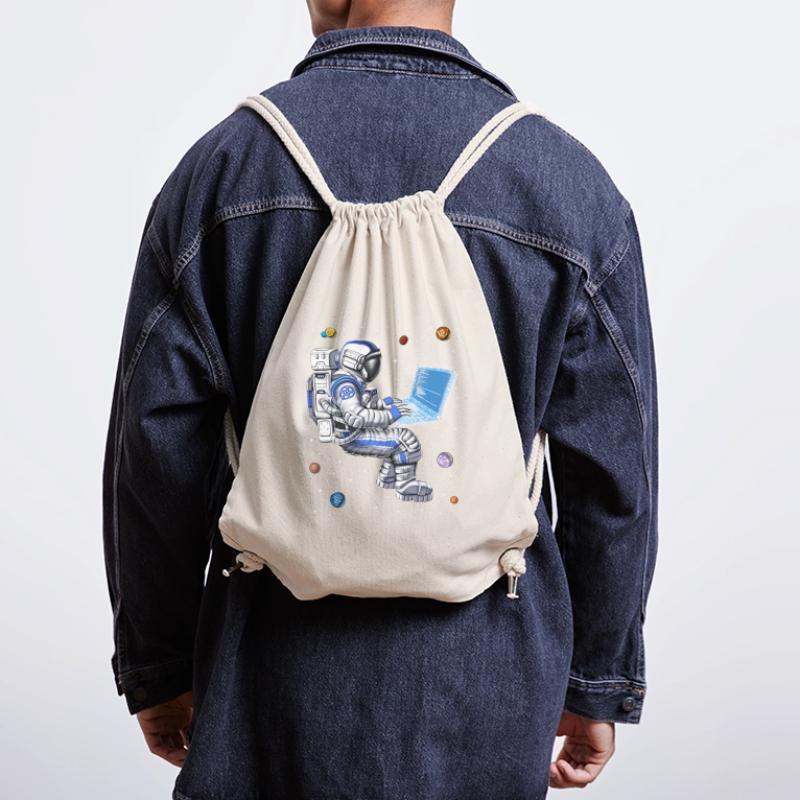 Space Astronaut Programmer Stanley/Stella Recycled Gym Bag
