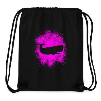 Sperm Whale Ocean Protector - Stanley/Stella Recycled Gym Bag - black - Front