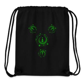 Außerirdische Begegnung außerirdisches Leben Kornkreis - Stanley/Stella recycelter Gym Bag - Schwarz - Vorne