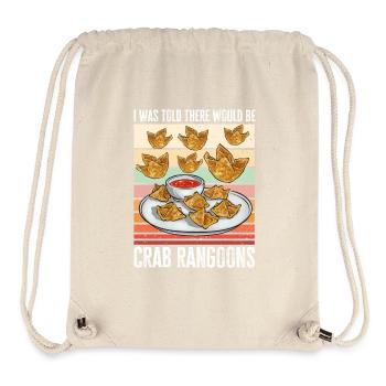 Krabben Rangoon Crabe Rangoon - Sac à cordon recyclé Stanley/Stella - blanc naturel - Devant