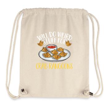 Krabben Rangoon Crabe Rangoon - Sac à cordon recyclé Stanley/Stella - blanc naturel - Devant