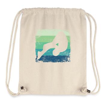 Diving, Artistic Jumping, Synchronized Diving - Stanley/Stella Recycled Gym Bag - natural - Front