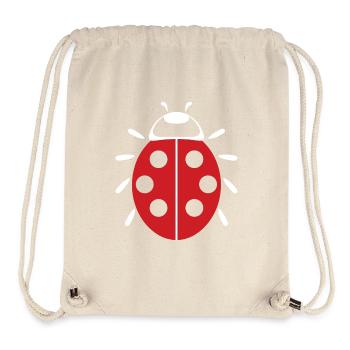 Ladybug - Stanley/Stella Recycled Gym Bag - natural - Front