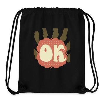 OK - Stanley/Stella Recycled Gym Bag - black - Front