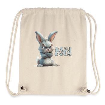 Funny bunny with saying Lower Austria - Stanley/Stella Recycled Gym Bag - natural - Front