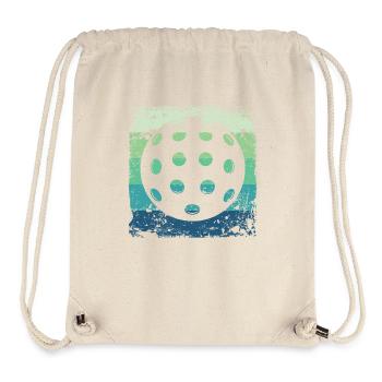Wiffleball Club Retro Pickleball Team - Stanley/Stella Recycled Gym Bag - natural - Front