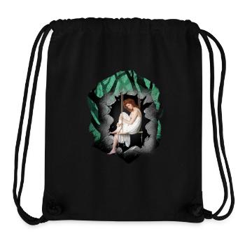 Girl, Forest, Sensual, Romantic - Stanley/Stella Recycled Gym Bag - black - Front