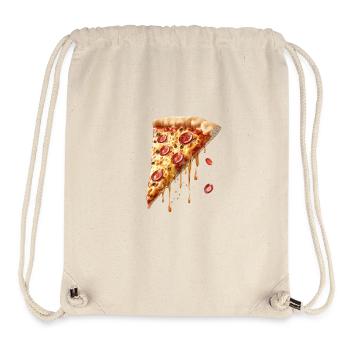 Delicious pizza salami for you - Stanley/Stella Recycled Gym Bag - natural - Front