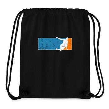 Breakdance Hip-Hop Tanz - Stanley/Stella recycelter Gym Bag - Schwarz - Vorne