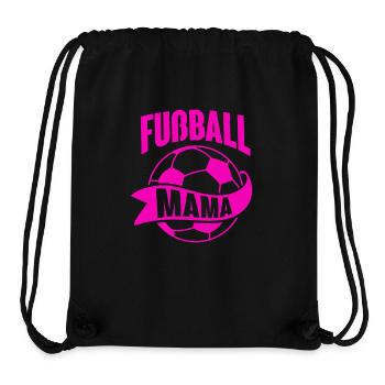 Fußball Mama - Stanley/Stella recycelter Gym Bag - Schwarz - Vorne