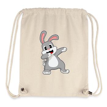Danse hip-hop Bunny - Sac à cordon recyclé Stanley/Stella - blanc naturel - Devant