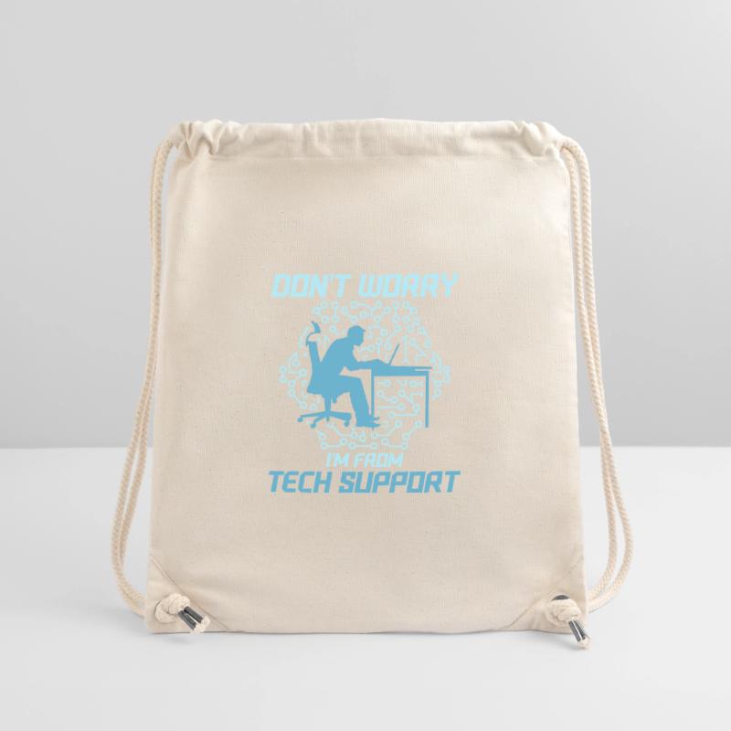 From Now On Call Me Tech Wizard Tech Support Compu Stanley/Stella recycelter Gym Bag