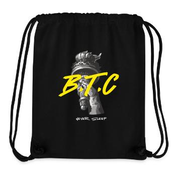 Bitcoin Never Sleeps Bitcoin Btc Crypto Currency - Stanley/Stella Recycled Gym Bag - black - Front