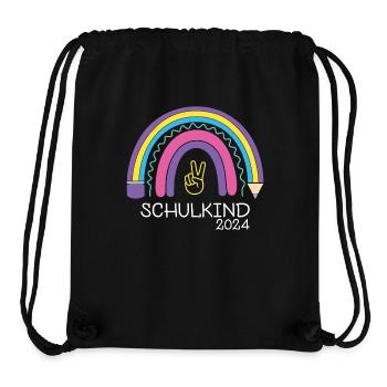 Start of school child 2024 - Stanley/Stella Recycled Gym Bag - black - Front