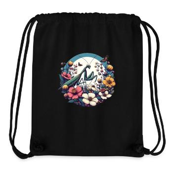 Gottesanbeterin - Stanley/Stella recycelter Gym Bag - Schwarz - Vorne