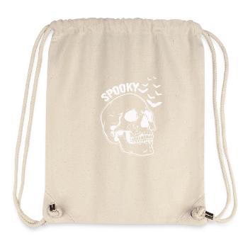 Halloween "Spooky" - Stanley/Stella recycelter Gym Bag - Naturweiß - Vorne