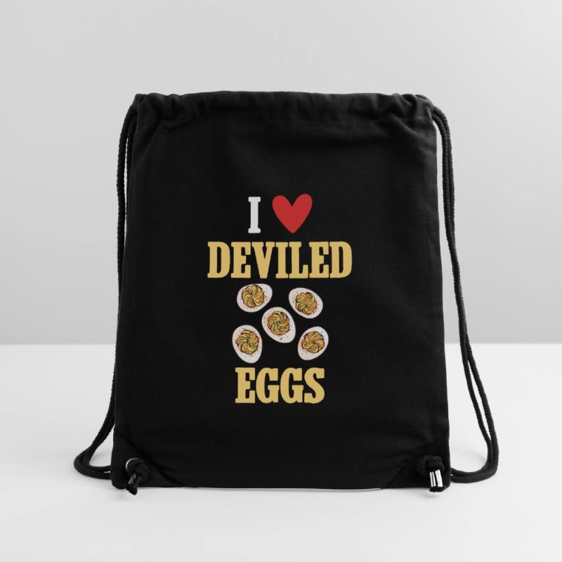 Gefüllte Eier Deviled Eggs Stanley/Stella recycelter Gym Bag