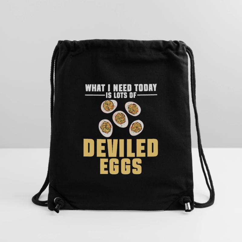 Gefüllte Eier Deviled Eggs Stanley/Stella recycelter Gym Bag