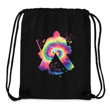 Eishockeyspieler Jungen Eishockey - Stanley/Stella recycelter Gym Bag - Schwarz - Vorne