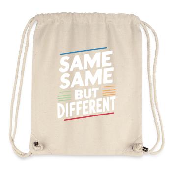 Same Same But different Thailand Traveler Backpack - Stanley/Stella Recycled Gym Bag - natural - Front