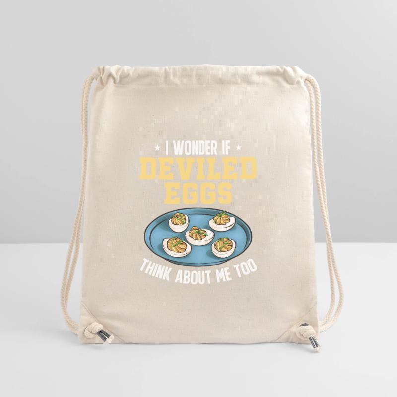 Gefüllte Eier Deviled Eggs Stanley/Stella recycelter Gym Bag